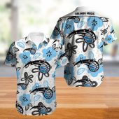 NBA Orlando Magic Tropical Flowers Hawaiian Shirt V3