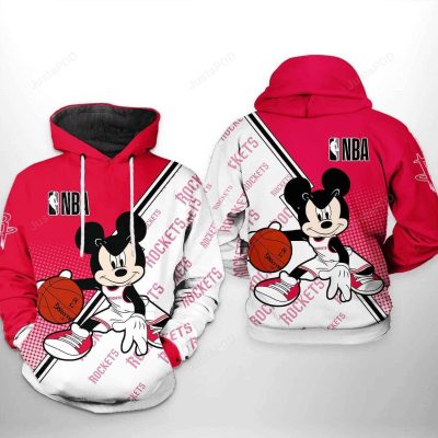 NBA Houston Rockets Mickey Pullover Hoodie