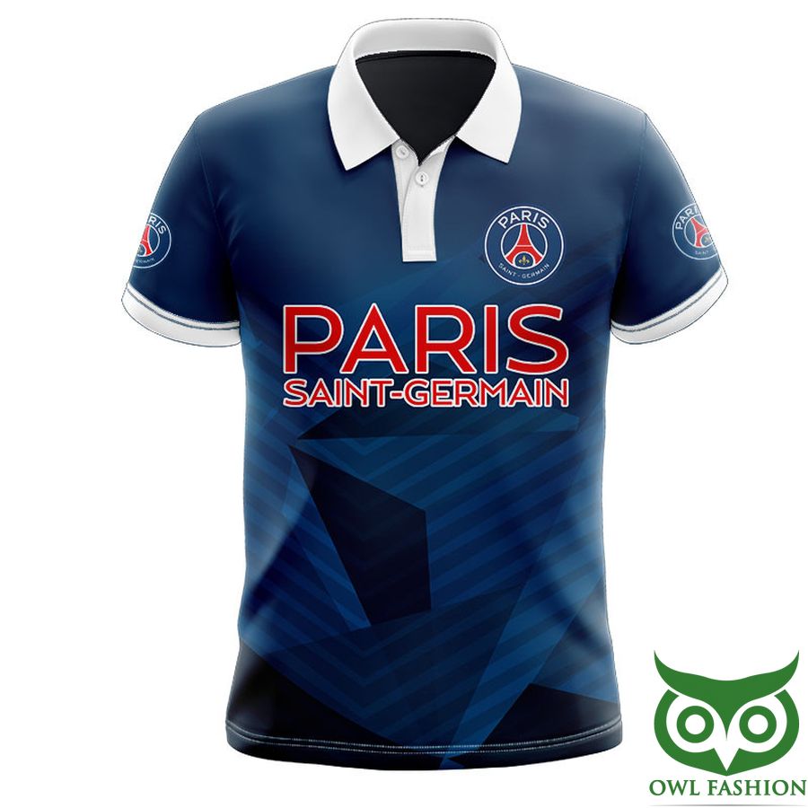 Paris Saint-Germain FC Special Blue Polo Shirt Paris Saint-Germain FC Special Blue Polo Shirt