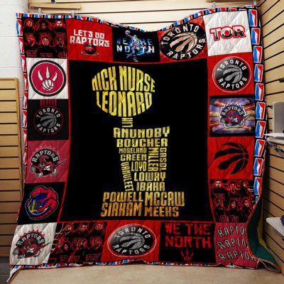NBA Toronto Raptors Champions Quilt Blanket