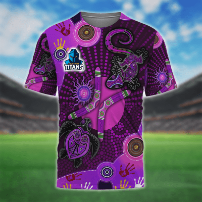 NRL Aboriginal Style Unisex 3D Hawaiian Shirt For Fans -Limited Editio