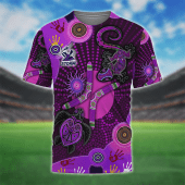 NRL Aboriginal Style Unisex 3D Hawaiian Shirt For Fans -Limited Editio