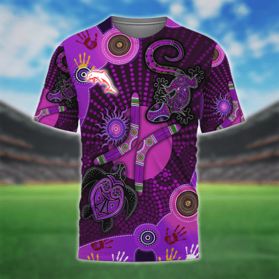 NRL Aboriginal Style Unisex 3D Hawaiian Shirt For Fans -Limited Editio