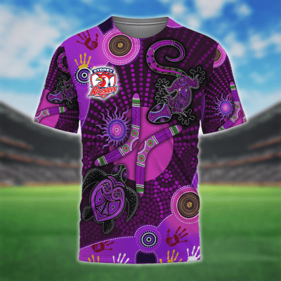 NRL Aboriginal Style Unisex 3D Hawaiian Shirt For Fans -Limited Editio