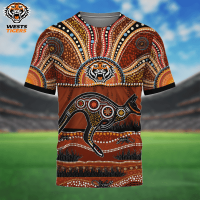 New NRL Aboriginal Style Shirt For Fans -Limited Edition