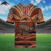 New NRL Aboriginal Style Shirt For Fans -Limited Edition