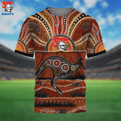 New NRL Aboriginal Style Shirt For Fans -Limited Edition