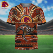 New NRL Aboriginal Style Shirt For Fans -Limited Edition