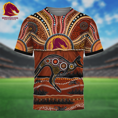 New NRL Aboriginal Style Shirt For Fans -Limited Edition