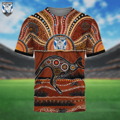 New NRL Aboriginal Style Shirt For Fans -Limited Edition