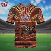 New NRL Aboriginal Style Shirt For Fans -Limited Edition