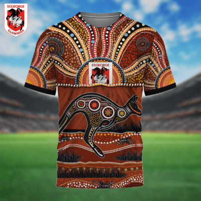 New NRL Aboriginal Style Shirt For Fans -Limited Edition
