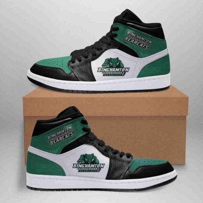 Inghamton Bearcats Ncaa Air Jordan Sneakers Team Custom Design Shoes Sport Eachstep For Men Women