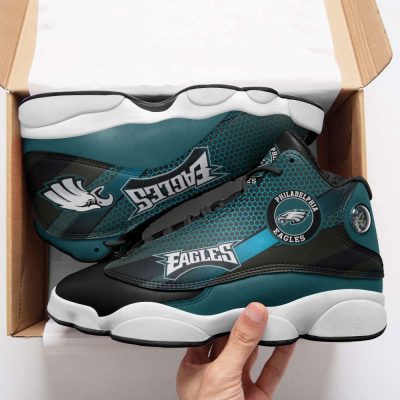 Philadelphia Eagles Air Jordan 13 Sneakers, Best Gift For Men And Women