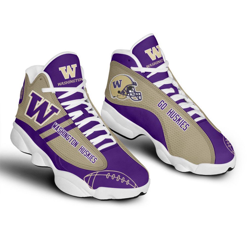 NCAA Washington Huskies Purple Gold Air Jordan 13 Shoes, Best Gift For Men And Women NCAA Washington Huskies Purple Gold Air Jordan 13 Shoes, Best Gift For Men And Women