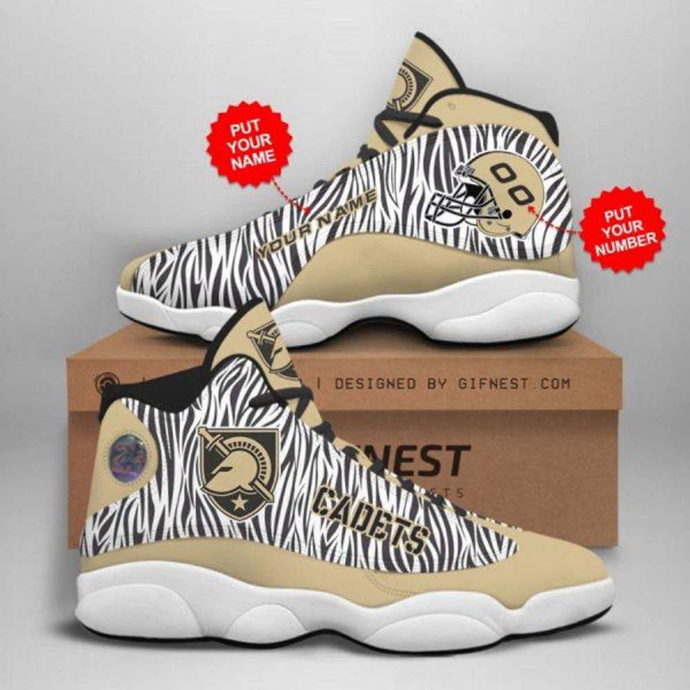 NCAA Army Black Knights Custom Name Number Air Jordan 13 Shoes, Best Gift For Men And Women NCAA Army Black Knights Custom Name Number Air Jordan 13 Shoes, Best Gift For Men And Women