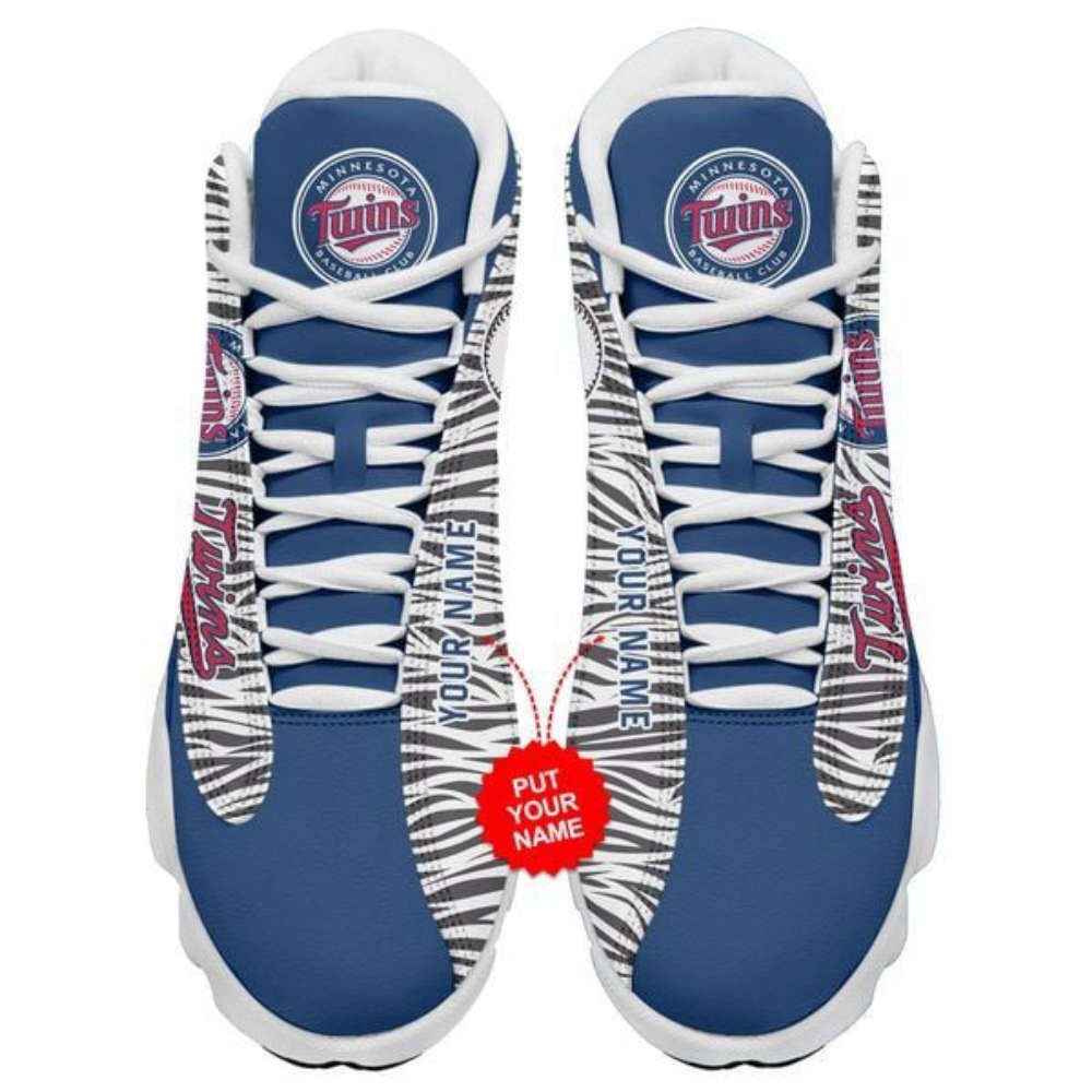 MLB Minnesota Twins Custom Name Number Air Jordan 13 Shoes, Best Gift For Men And Women MLB Minnesota Twins Custom Name Number Air Jordan 13 Shoes, Best Gift For Men And Women