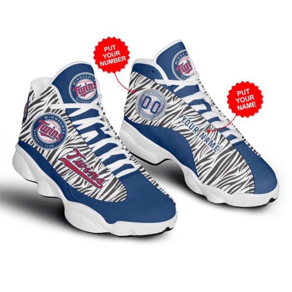 MLB Minnesota Twins Custom Name Number Air Jordan 13 Shoes, Best Gift For Men And Women MLB Minnesota Twins Custom Name Number Air Jordan 13 Shoes, Best Gift For Men And Women