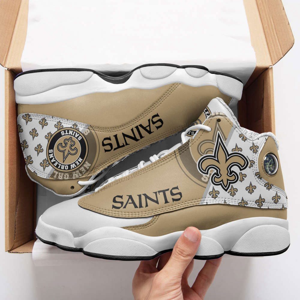 New Orleans Saints Edition Air Jordan 13 Sneakers, Best Gift For Men And Women New Orleans Saints Edition Air Jordan 13 Sneakers, Best Gift For Men And Women