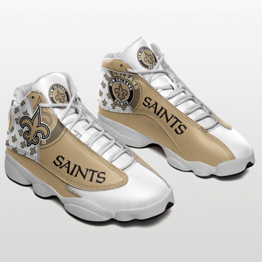 New Orleans Saints Edition Air Jordan 13 Sneakers, Best Gift For Men And Women New Orleans Saints Edition Air Jordan 13 Sneakers, Best Gift For Men And Women