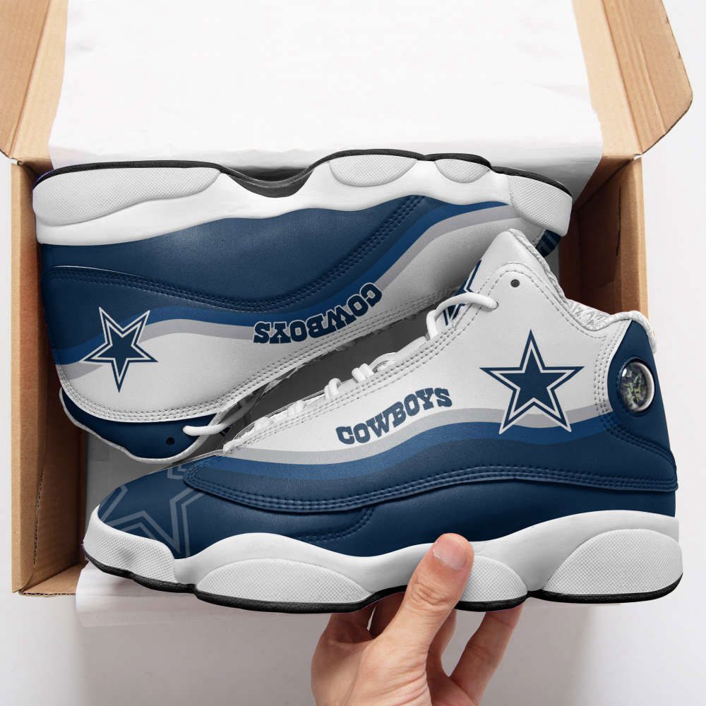 Dallas Cowboys Air Jordan 13 Sneakers, Best Gift For Men And Women Dallas Cowboys Air Jordan 13 Sneakers, Best Gift For Men And Women