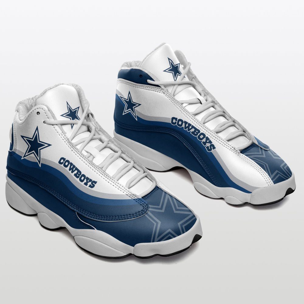 Dallas Cowboys Air Jordan 13 Sneakers, Best Gift For Men And Women Dallas Cowboys Air Jordan 13 Sneakers, Best Gift For Men And Women