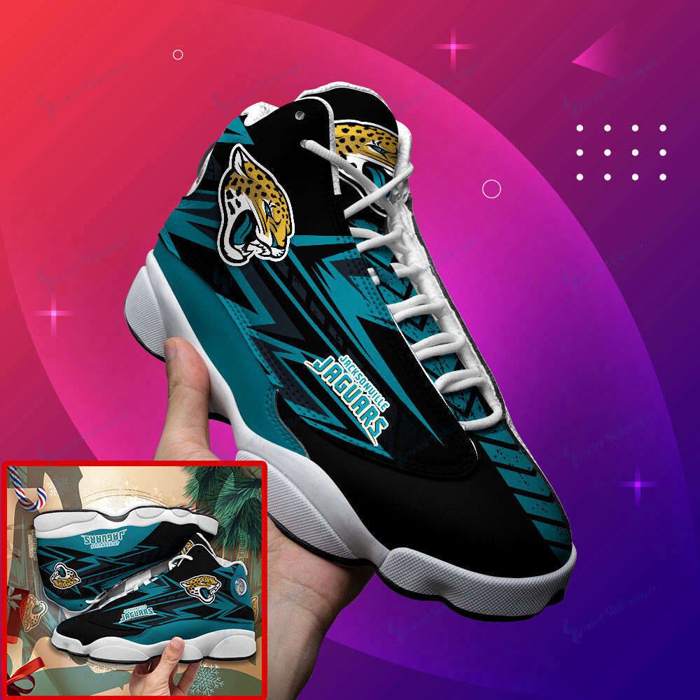 Jacksonville Jaguars Air Jordan 13 Sneakers, Gift For Men And Women Jacksonville Jaguars Air Jordan 13 Sneakers, Gift For Men And Women