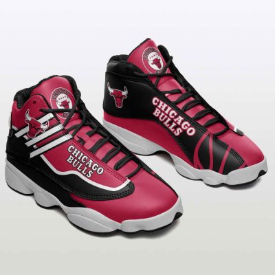 Chicago Bulls Custom Name Air Jordan 13 Sneakers. Best Gift For Men And Women