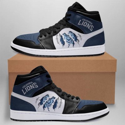 Columbia University Lions Air Jordan Shoes Sport Sneakers, Gift For Men And Women