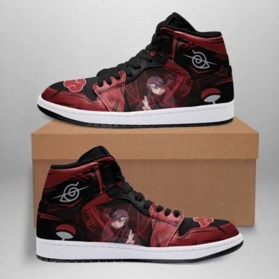 Itachi Sneakers For Fan Anime Air Jordan Shoes Sport, Best Gift For Men And Women