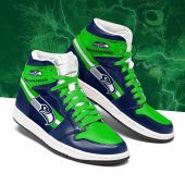 Seattle Seahawks Rugby Team Air Jordan Shoes Sport Sneakers, Best Gift For Men And Women