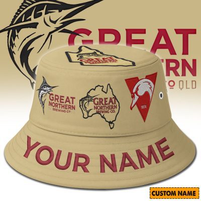 AFL x Great Northern Beer Personalized Bucket Hat Gifts For Fan - Limi