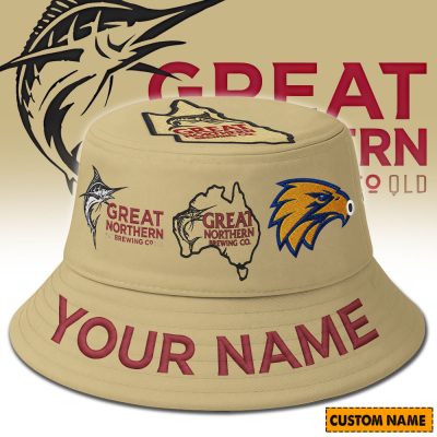 AFL x Great Northern Beer Personalized Bucket Hat Gifts For Fan - Limi