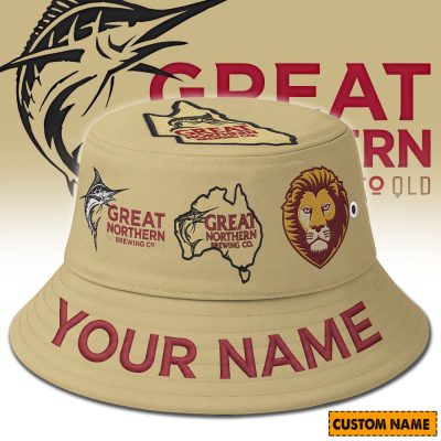 AFL x Great Northern Beer Personalized Bucket Hat Gifts For Fan - Limi