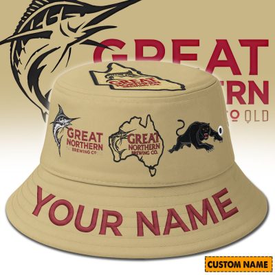 NRL x Great Northern Beer Personalized Bucket Hat Gifts For Fan  Limi