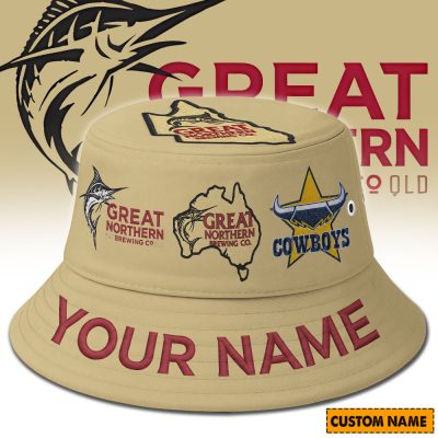 NRL x Great Northern Beer Personalized Bucket Hat Gifts For Fan  Limi