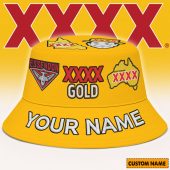 XXXX Gold x AFL Personalized Perfect Bucket Hat Gifts For Fans - Limit