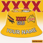 XXXX Gold x AFL Personalized Perfect Bucket Hat Gifts For Fans - Limit
