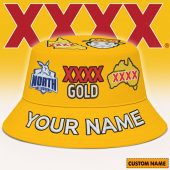 XXXX Gold x AFL Personalized Perfect Bucket Hat Gifts For Fans - Limit