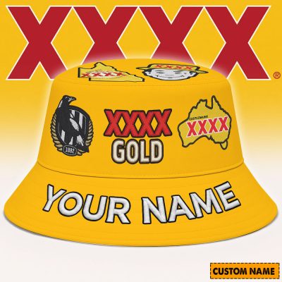 XXXX Gold x AFL Personalized Perfect Bucket Hat Gifts For Fans - Limit