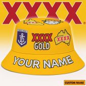 XXXX Gold x AFL Personalized Perfect Bucket Hat Gifts For Fans - Limit