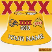 XXXX Gold x AFL Personalized Perfect Bucket Hat Gifts For Fans - Limit