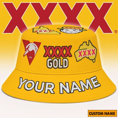 XXXX Gold x AFL Personalized Perfect Bucket Hat Gifts For Fans - Limit