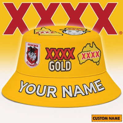 XXXX Gold x NRL Personalized Perfect Bucket Hat Gifts For Fans  Limit