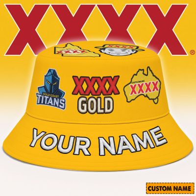 XXXX Gold x NRL Personalized Perfect Bucket Hat Gifts For Fans  Limit