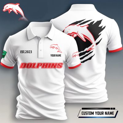 NRL Custom Name Premium Men Polo Shirt Gifts For Fans  Limited Editio
