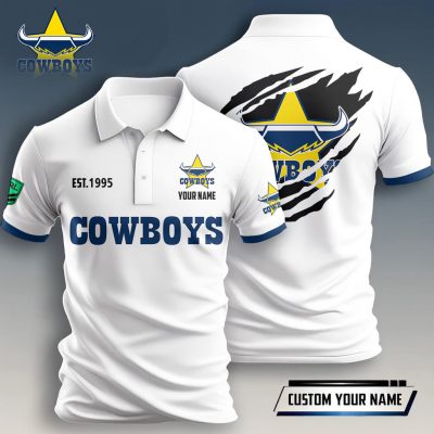 NRL Custom Name Premium Men Polo Shirt Gifts For Fans  Limited Editio