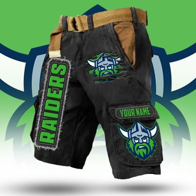 NRL Custom Name Premium Cargo Short Pants Gifts For Fans  Limited Edi