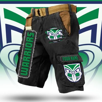 NRL Custom Name Premium Cargo Short Pants Gifts For Fans  Limited Edi