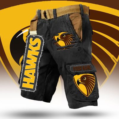 AFL Custom Name Premium Cargo Short Pants Gifts For Fans - Limited Edi